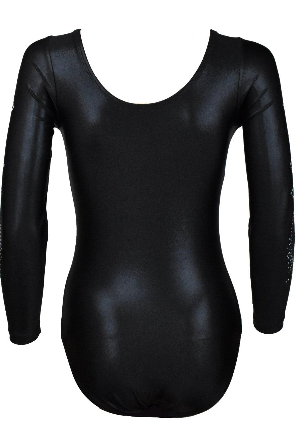 Black Diamond Long Sleeve Gymnastic Leotard Look-it Activewear