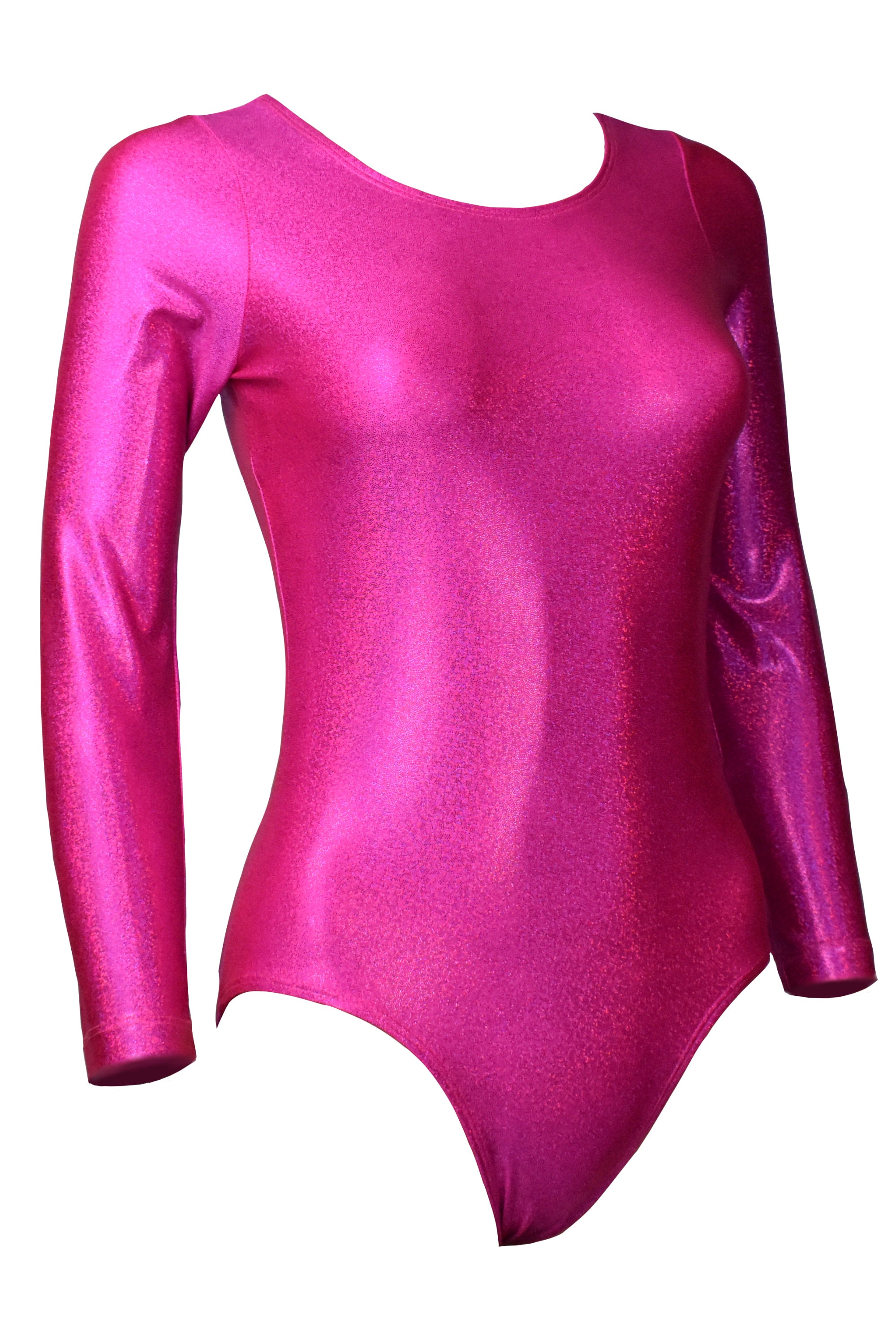 Hot Pink Sparkly Jewels Spandex, Hologram Fabric